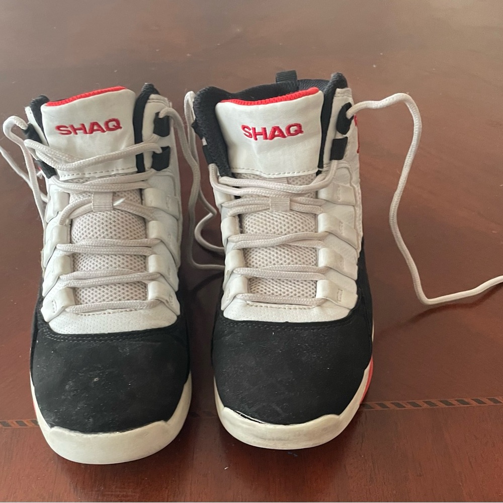 Shaq Kids’ Black & White Tennis Shoes - Sz 1.5D